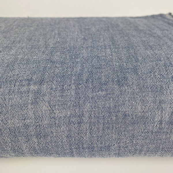 MOUSSELINE CHAMBRAY - Farbe "jeans"
