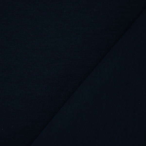 Organic Baumwoll Jersey - Farbe "dunkelblau"